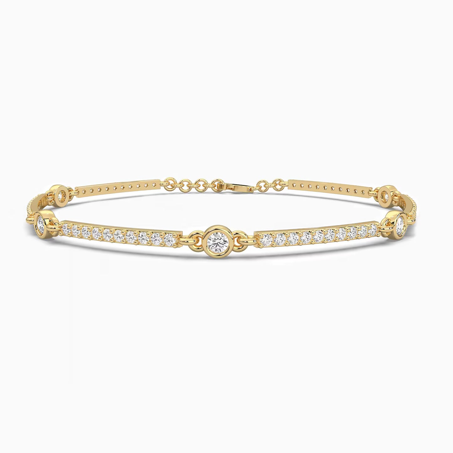 Diamond Station Bracelet