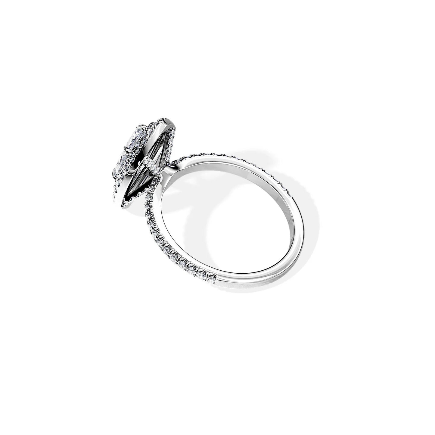 Royal Marquise Halo Ring