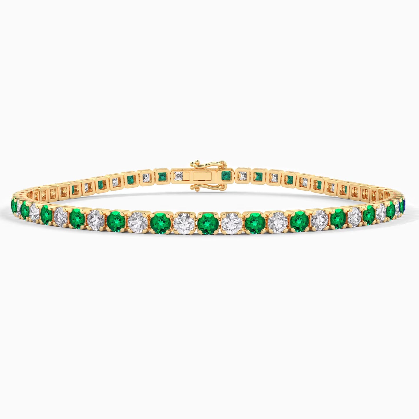 Emerald & Diamond Tennis