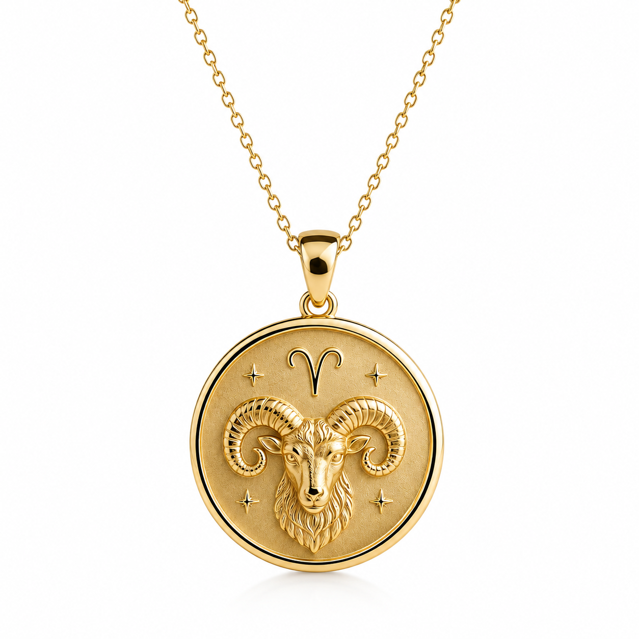 Aries Zodiac Pendant
