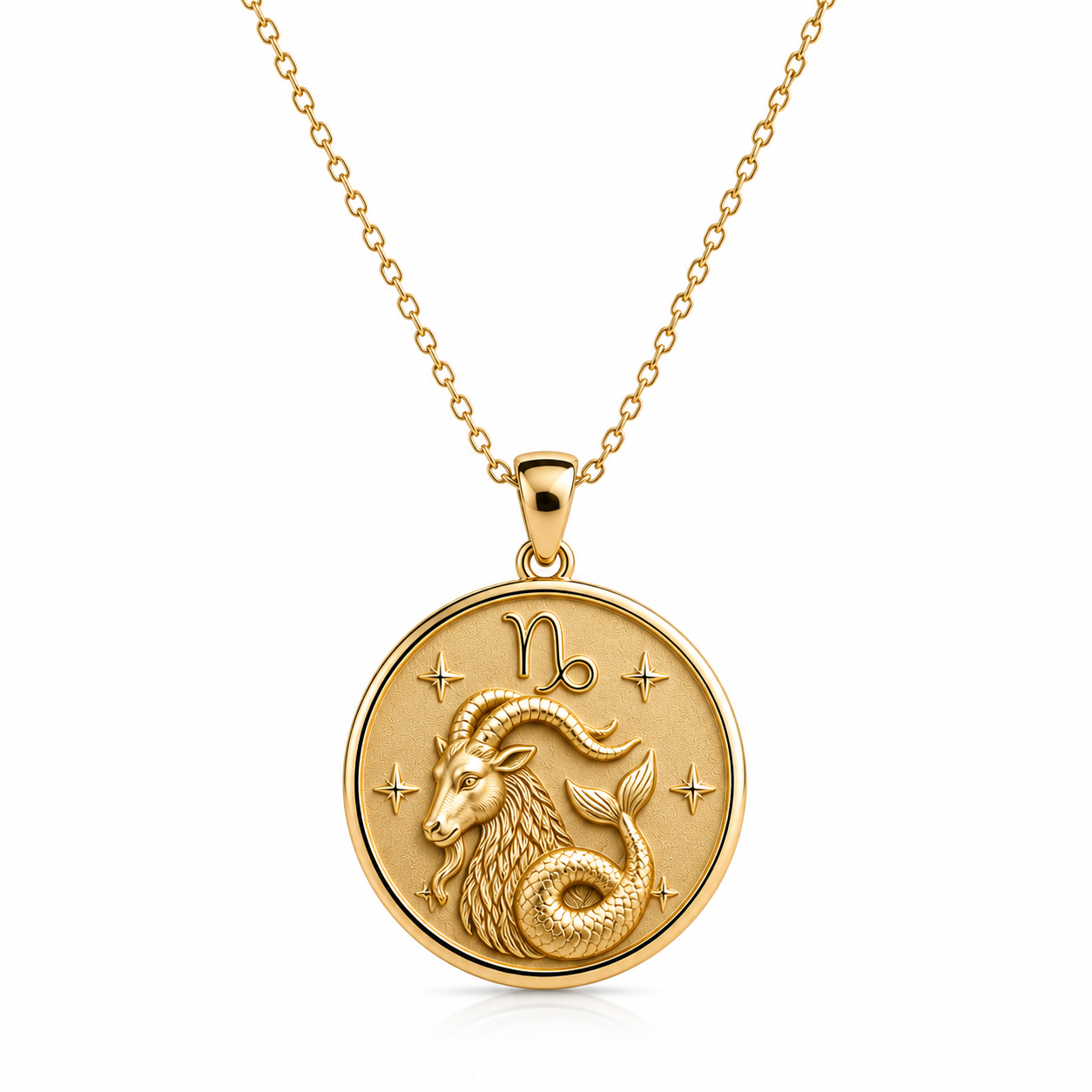Capricorn Zodiac Pendant