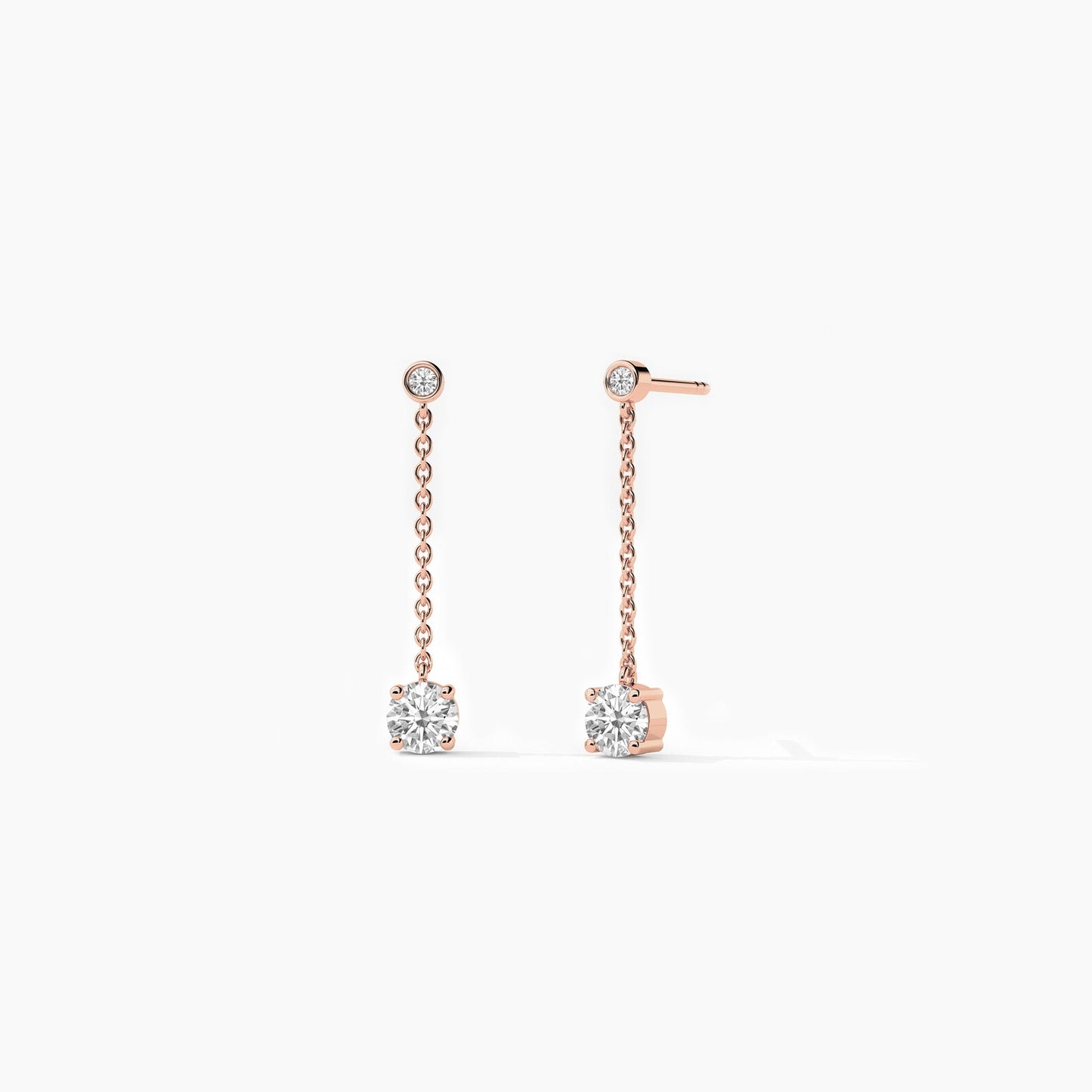 Diamond Drop Earrings