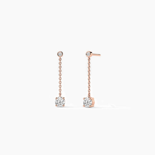 Diamond Drop Earrings