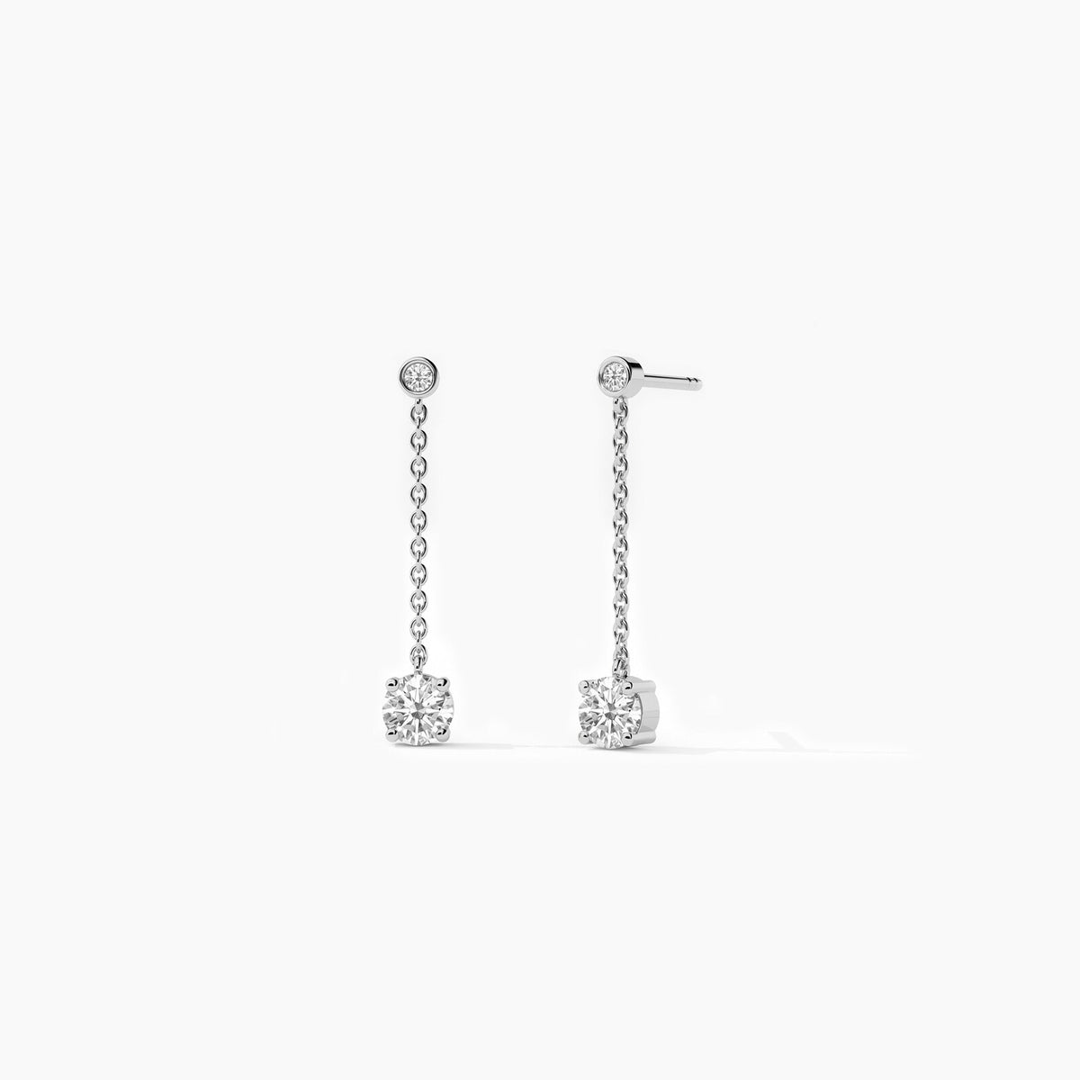 Diamond Drop Earrings