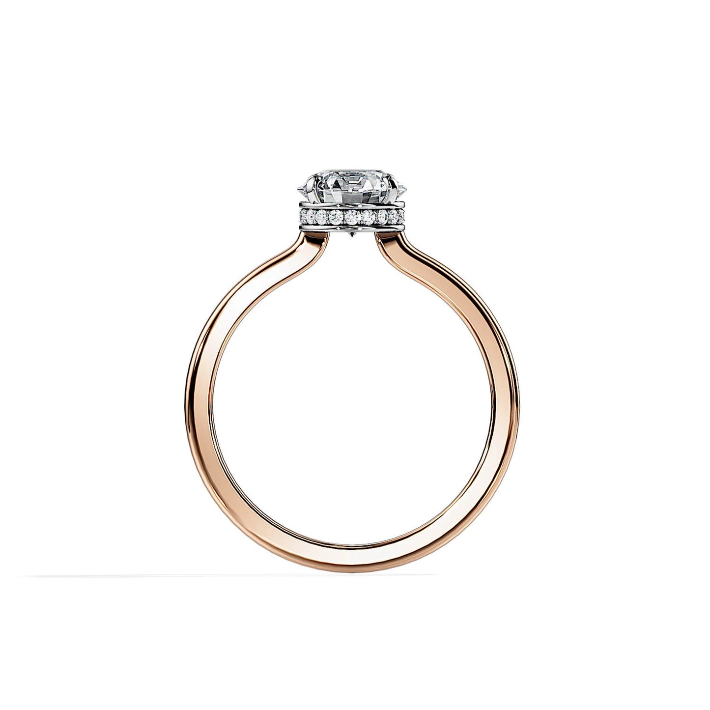 Lumière Solitaire Ring