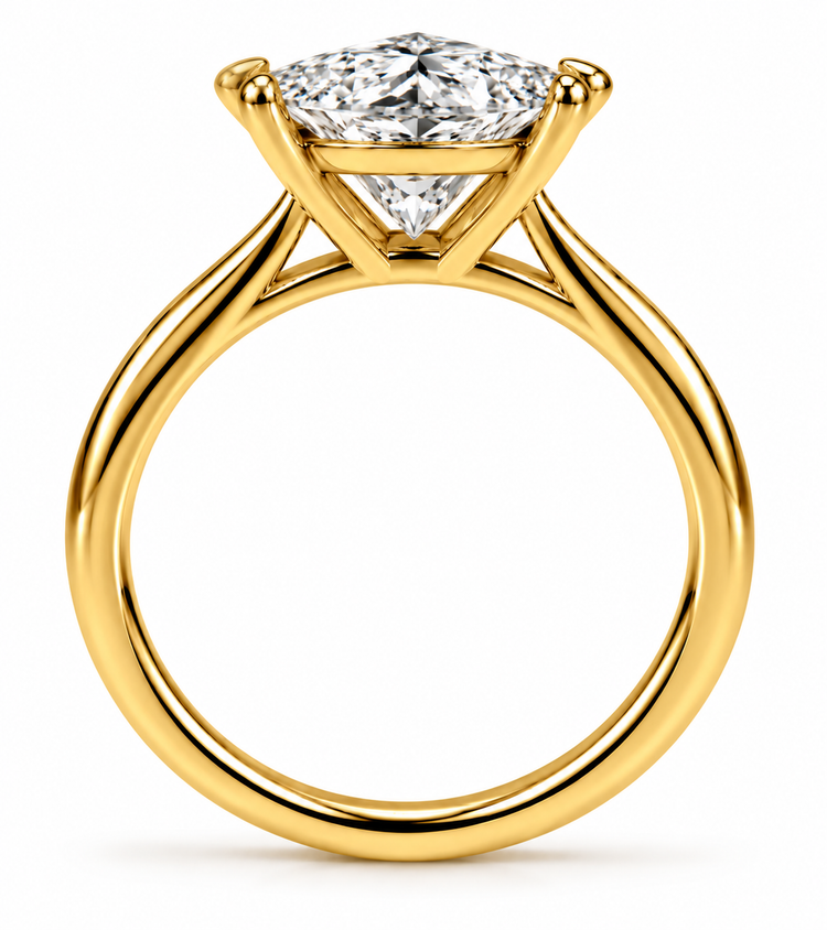 MV One Oval 10K Gold