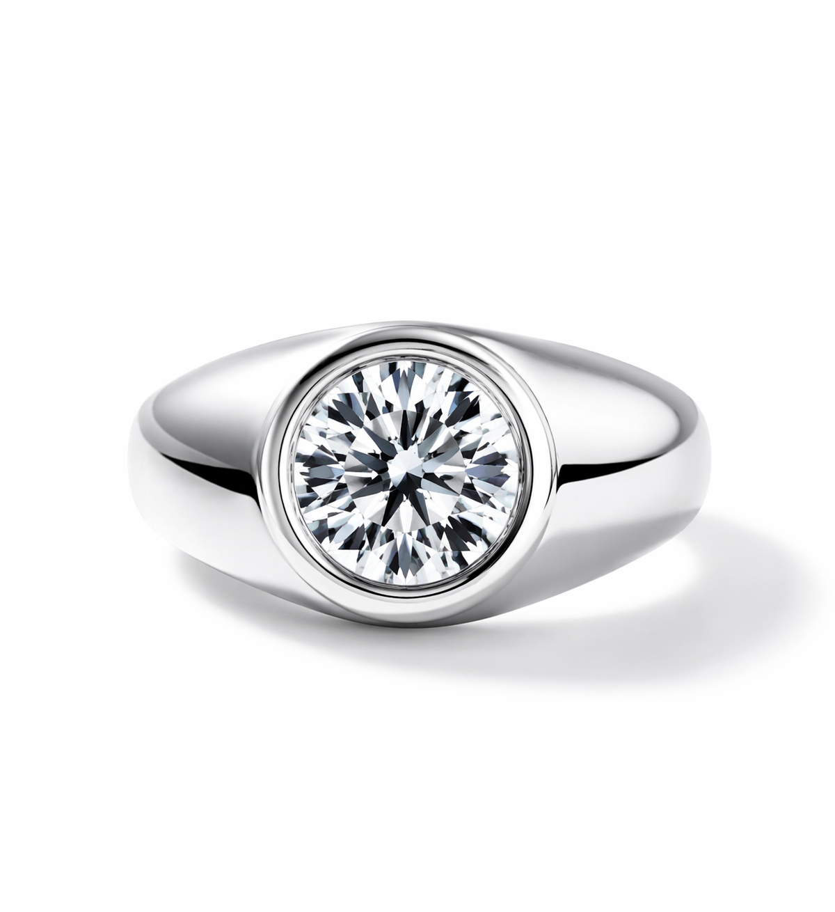 Éclipse Solitaire Ring