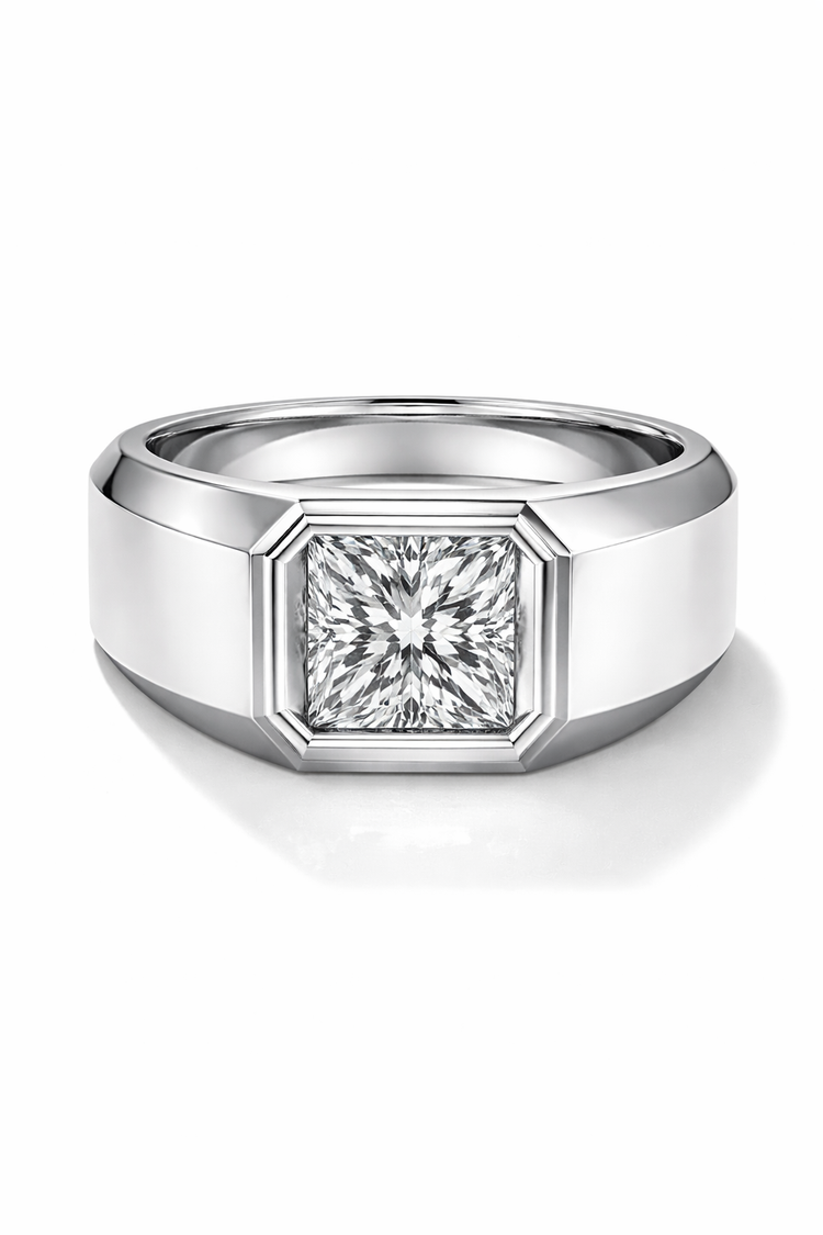 Bague carrée Dominus