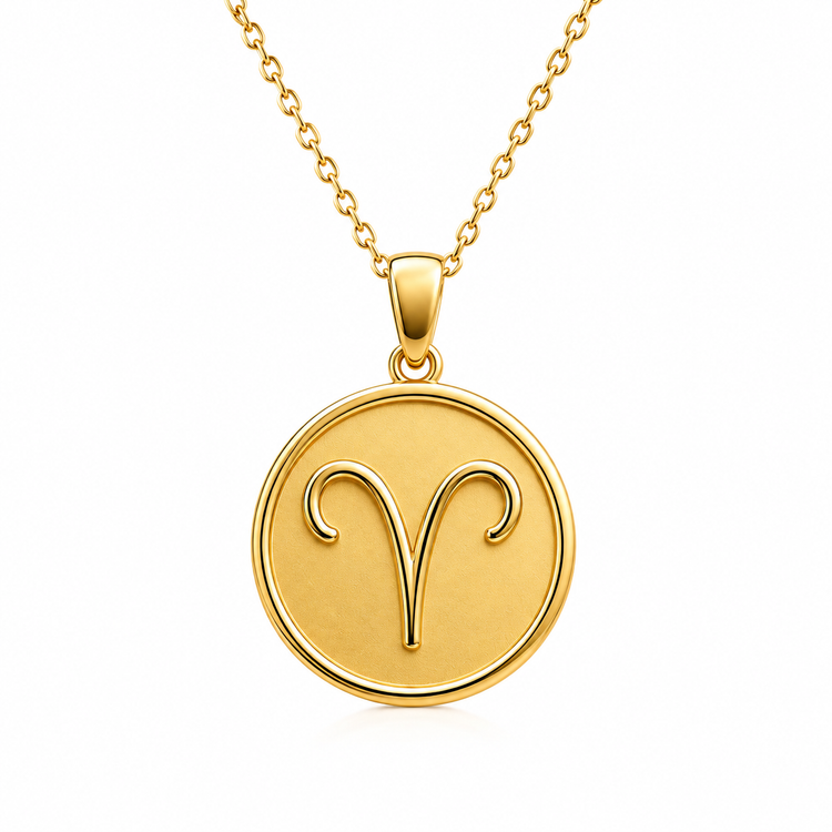 Aries Zodiac Pendant