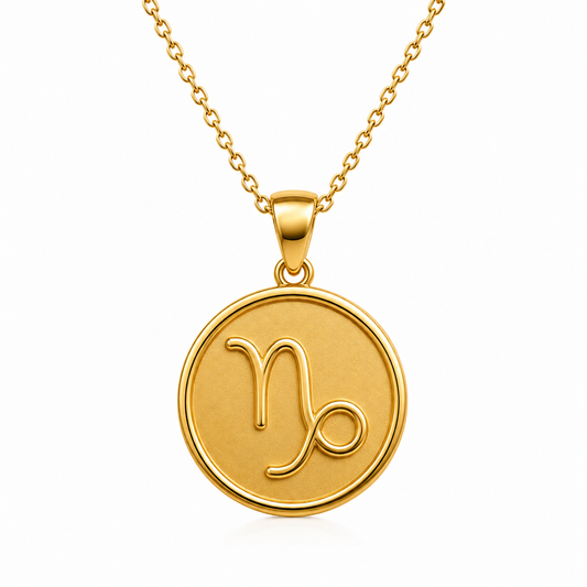 Capricorn Zodiac Pendant