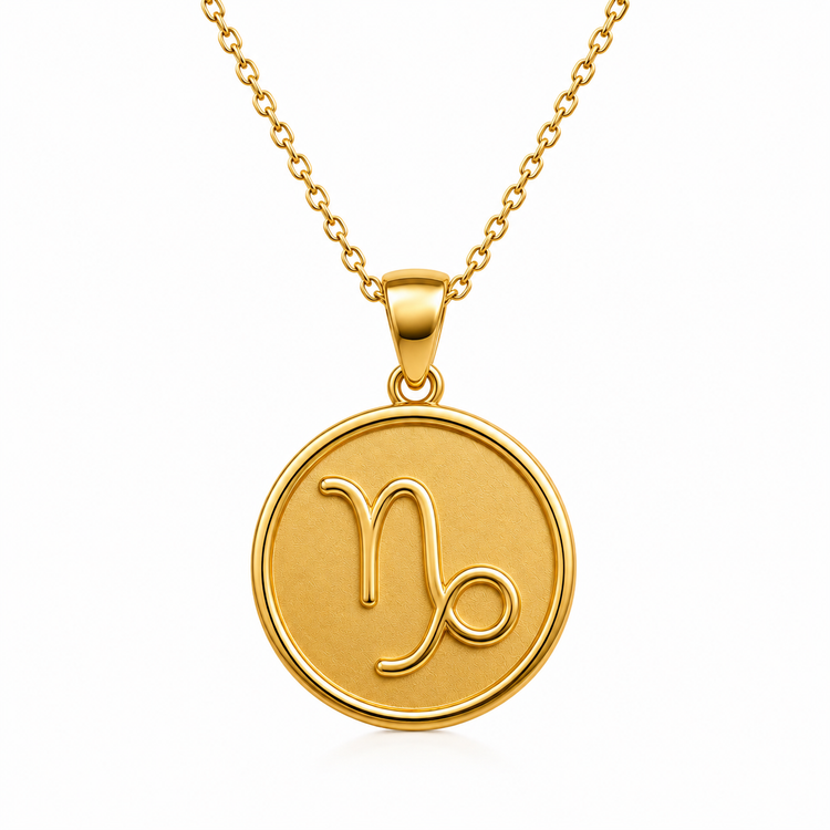 Capricorn Zodiac Pendant